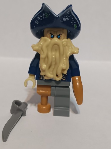 Davy jones minifigure pirati - minifigure,